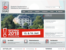 Tablet Screenshot of dgaez.de